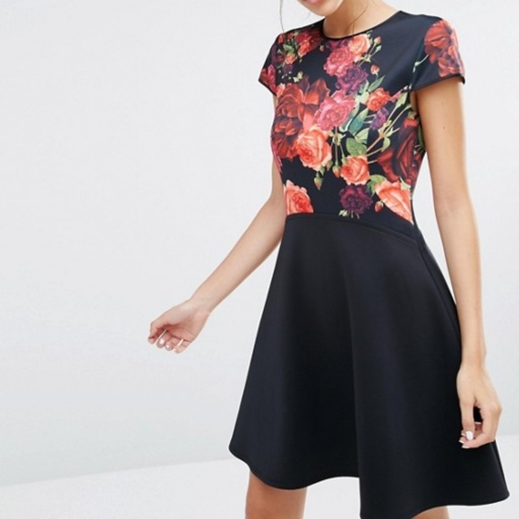 Ted Baker Dresses & Skirts - Ted Baker Floral Skater dress